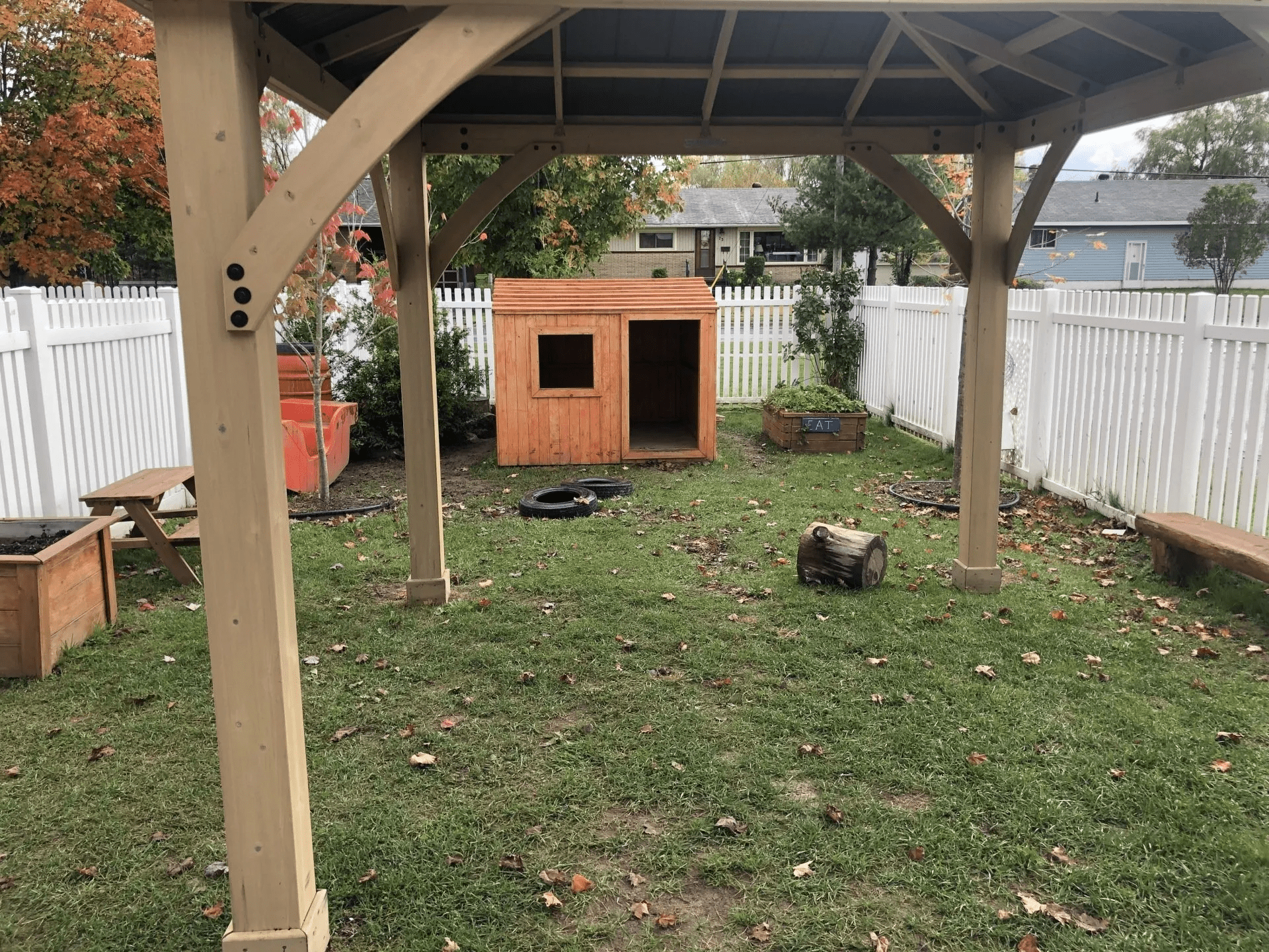 Toddler Playground Covered